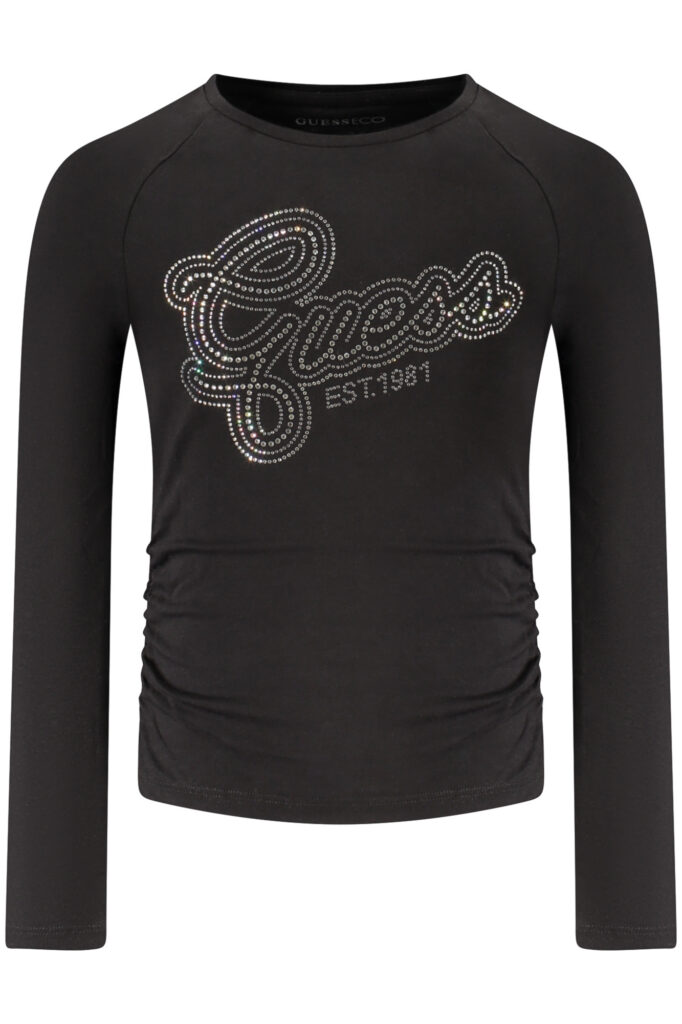 GUESS JEANS Mädchen Langarmshirt Schwarz