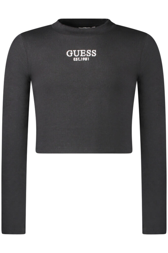 GUESS JEANS Mädchen Langarmshirt Schwarz