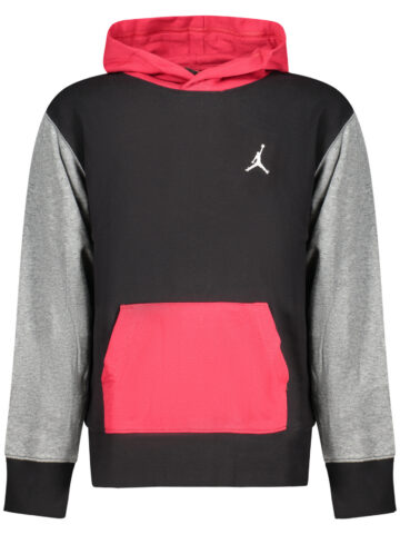 JORDAN Kinder Sweatshirt mit Reißverschluss Schwarz