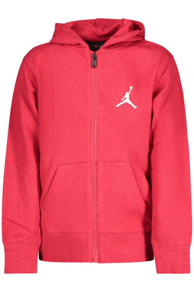 JORDAN Kinder Sweatshirt mit Reißverschluss Rot