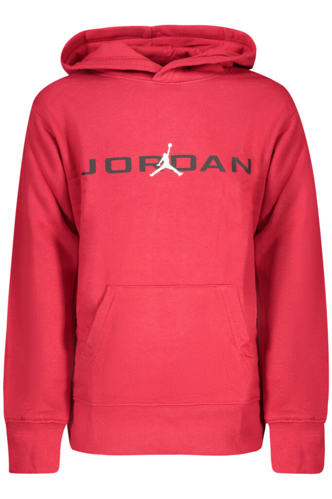 JORDAN Kinder Sweatshirt ohne Kapuze Rot