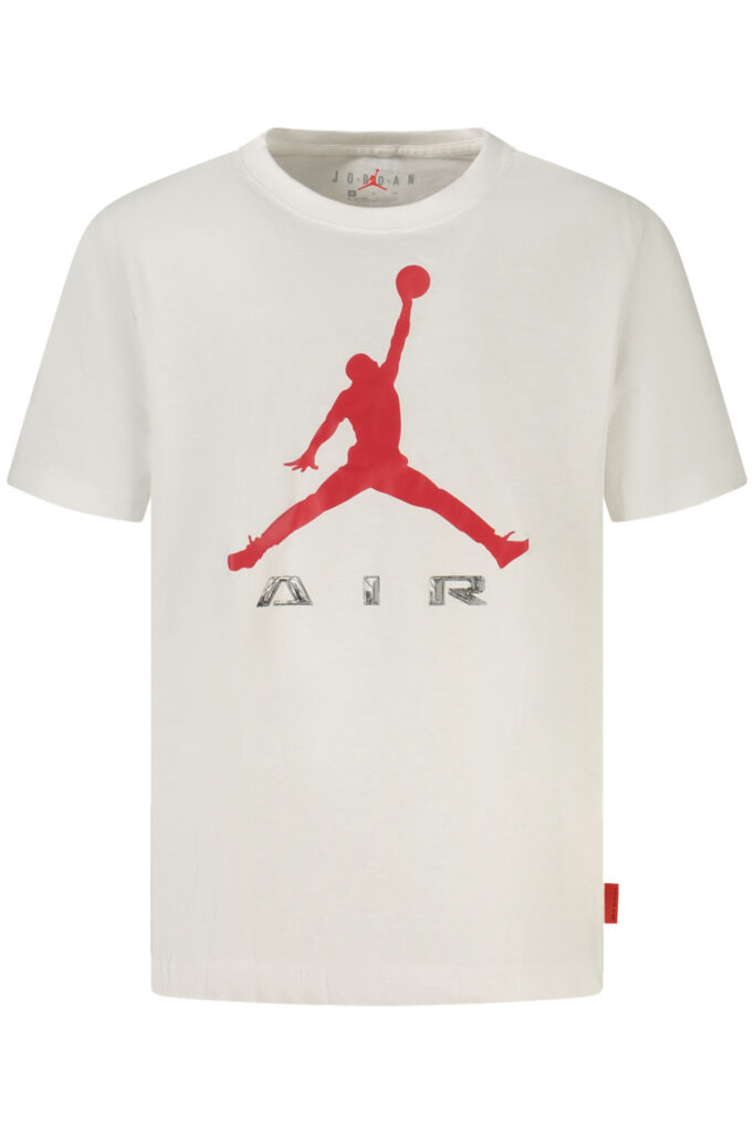JORDAN Kinder Kurzarm-T-Shirt Weiß
