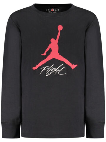 Jordan Kinder Langarmshirt Schwarz
