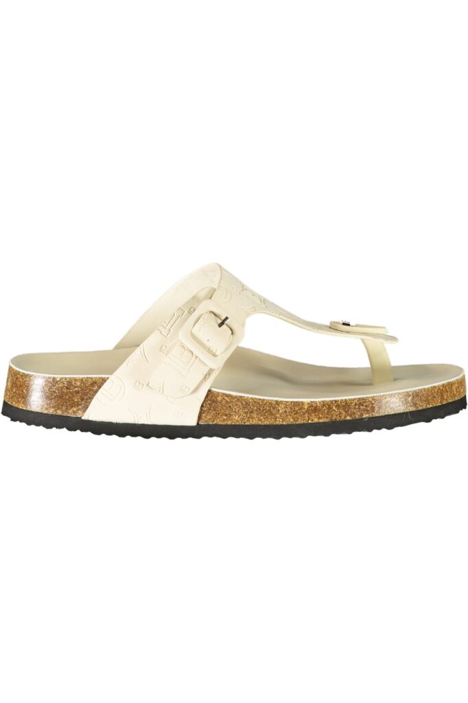 LAURA BIAGIOTTI Damen Flip-Flops weiß