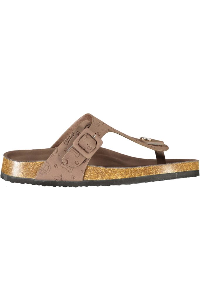 LAURA BIAGIOTTI Damen Slipper Braun