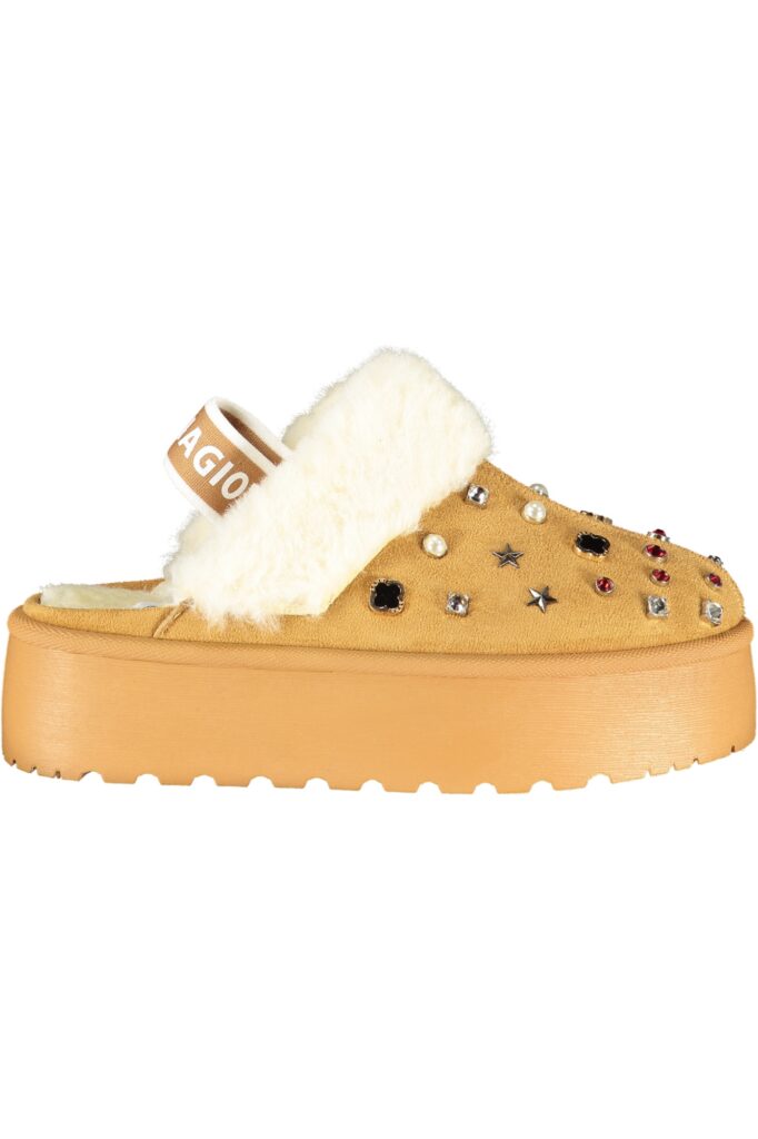 LAURA BIAGIOTTI Damen Clogs Braun