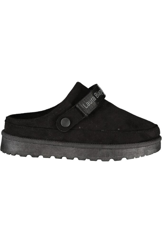 LAURA BIAGIOTTI Damen Winter-Clog Schwarz
