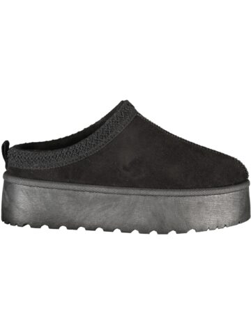 Laura Biagiotti Damen Winter Clogs Schwarz