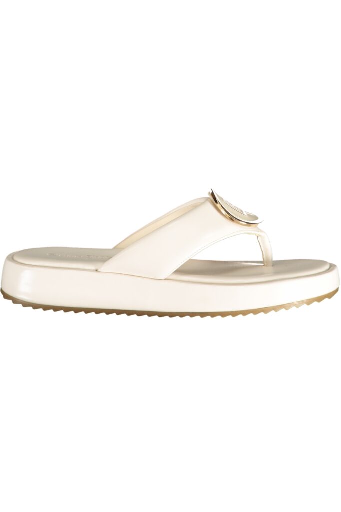 LAURA BIAGIOTTI Damen Flip-Flops Weiß