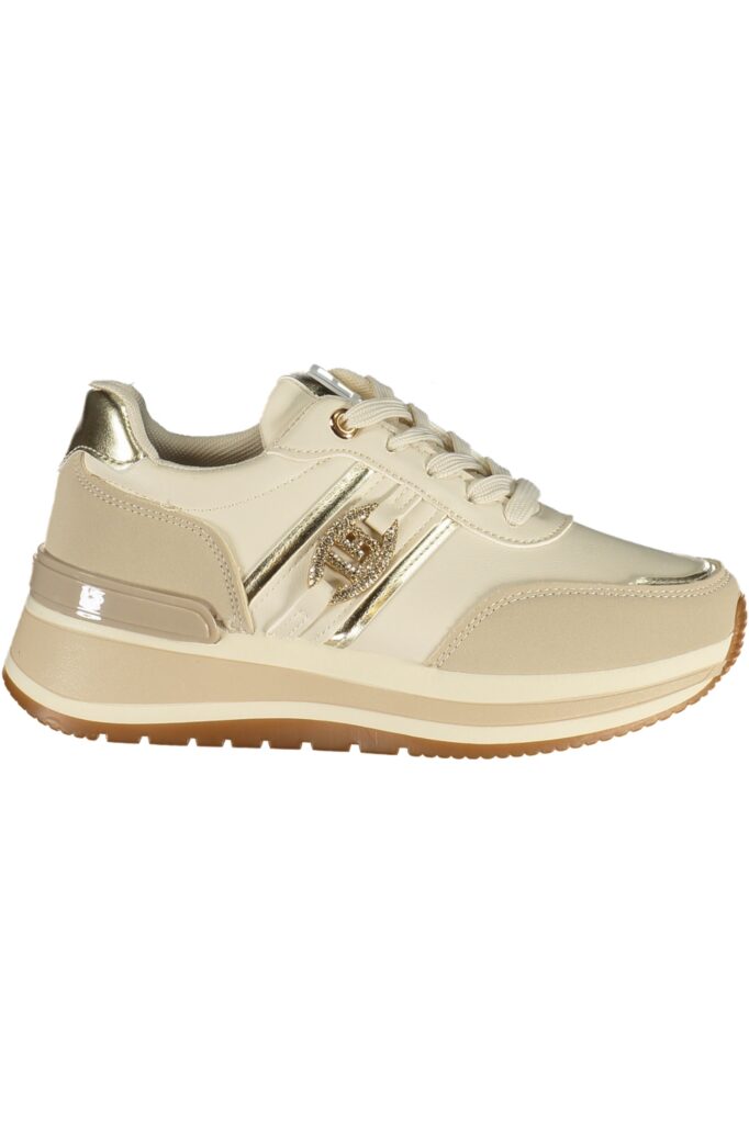 Laura Biagiotti Damen Sneaker Beige