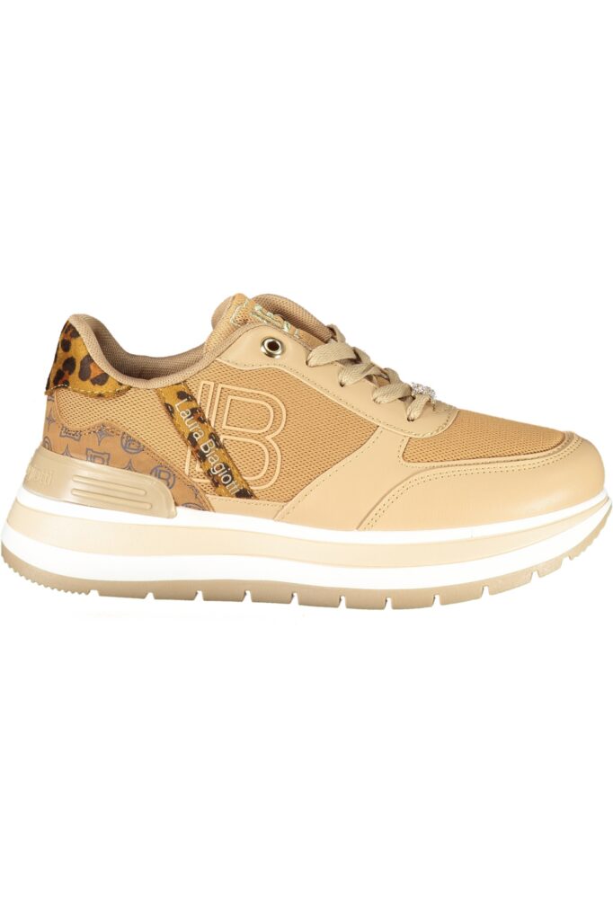 Laura Biagiotti Damen braune Sportschuhe
