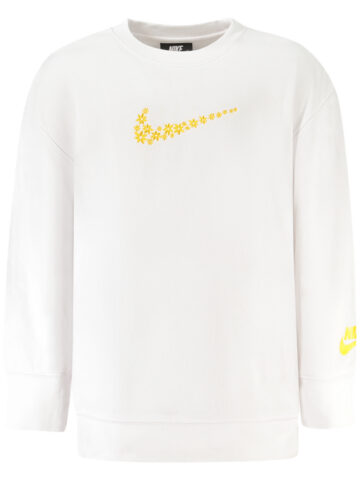 NIKE Kinder Sweatshirt Weiß