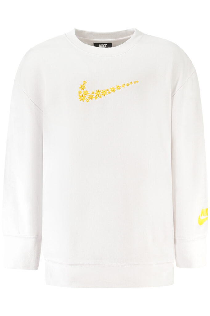 NIKE Kinder Sweatshirt Weiß