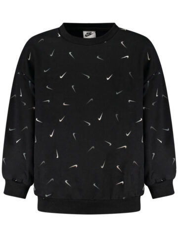NIKE Kinder Sweatshirt schwarz ohne Reißverschluss