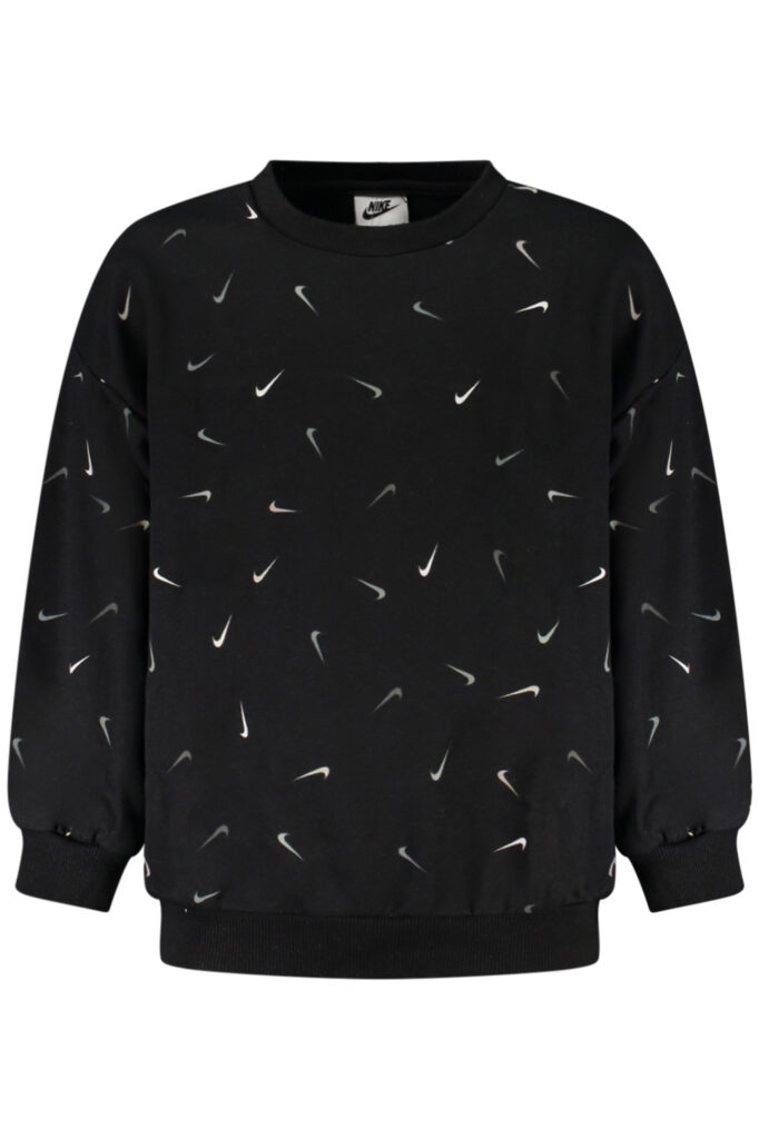 NIKE Kinder Sweatshirt schwarz ohne Reißverschluss