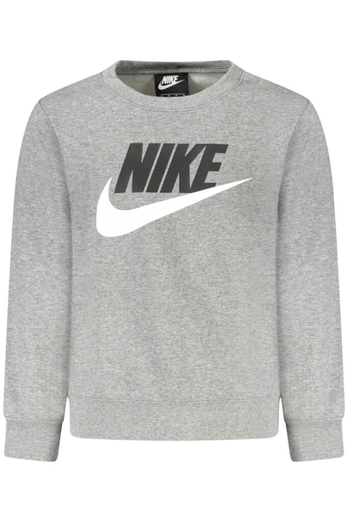NIKE Kinder Sweatshirt mit Reißverschluss Grau