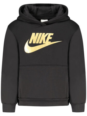 NIKE Sweatshirt Kinder Schwarz