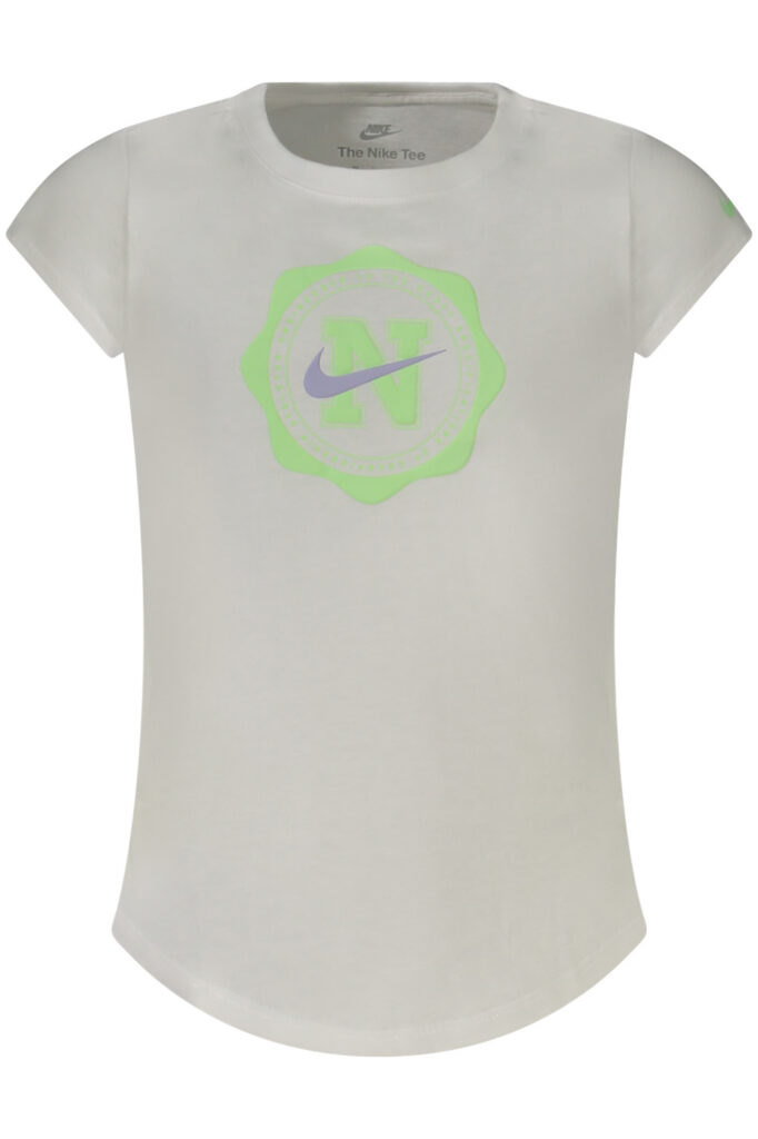 NIKE Mädchen T-Shirt Kurzarm Weiß