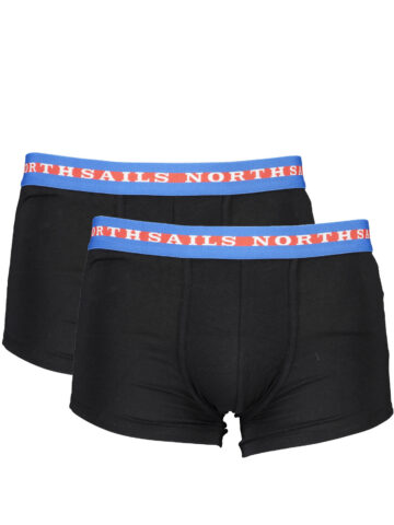 NORTH SAILS Herren Boxershorts 2er-Pack Schwarz
