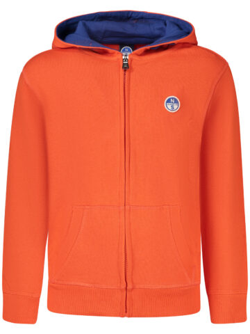 NORTH SAILS Kinder Sweatshirt mit Reißverschluss Orange