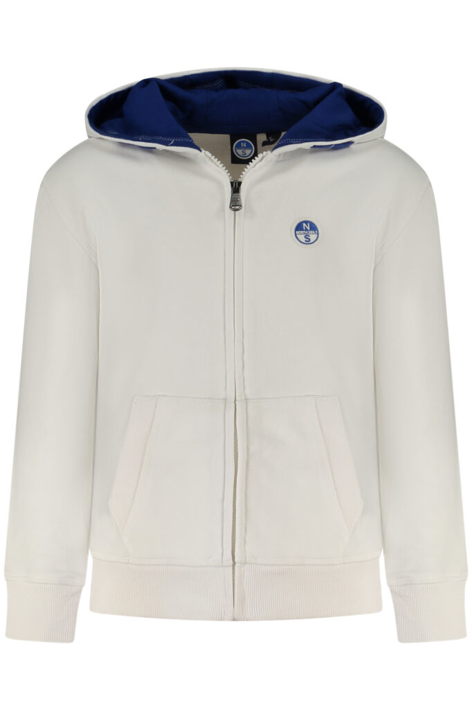 NORTH SAILS Kinder Zip-Hoodie Weiß
