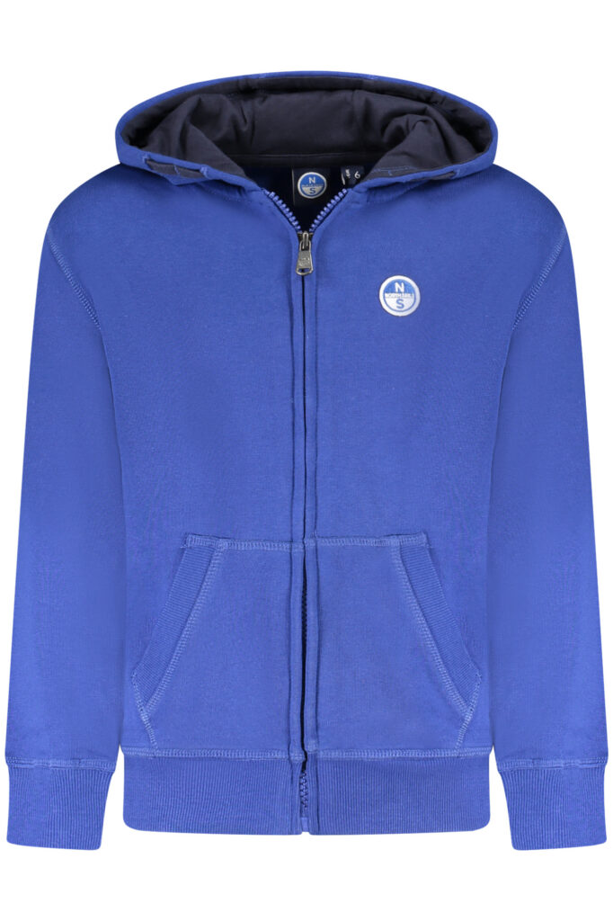 North Sails Kinder Sweatshirt mit Reißverschluss Blau