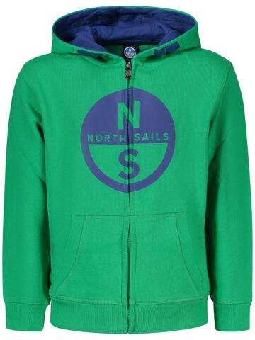 NORTH SAILS Kinder Sweatshirt mit Reißverschluss Grün