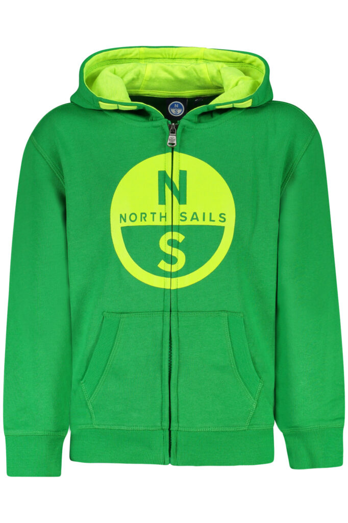 NORTH SAILS Sweatshirt mit Reißverschluss Kinder Grün