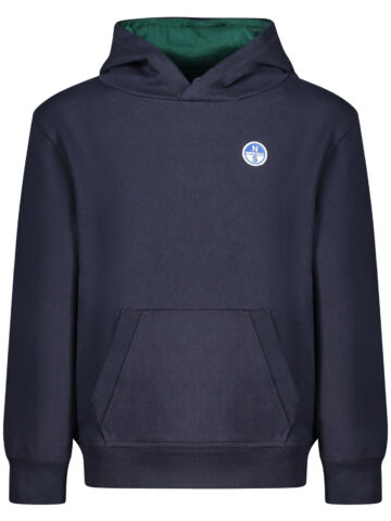 NORTH SAILS Sweatshirt blau ohne Reißverschluss