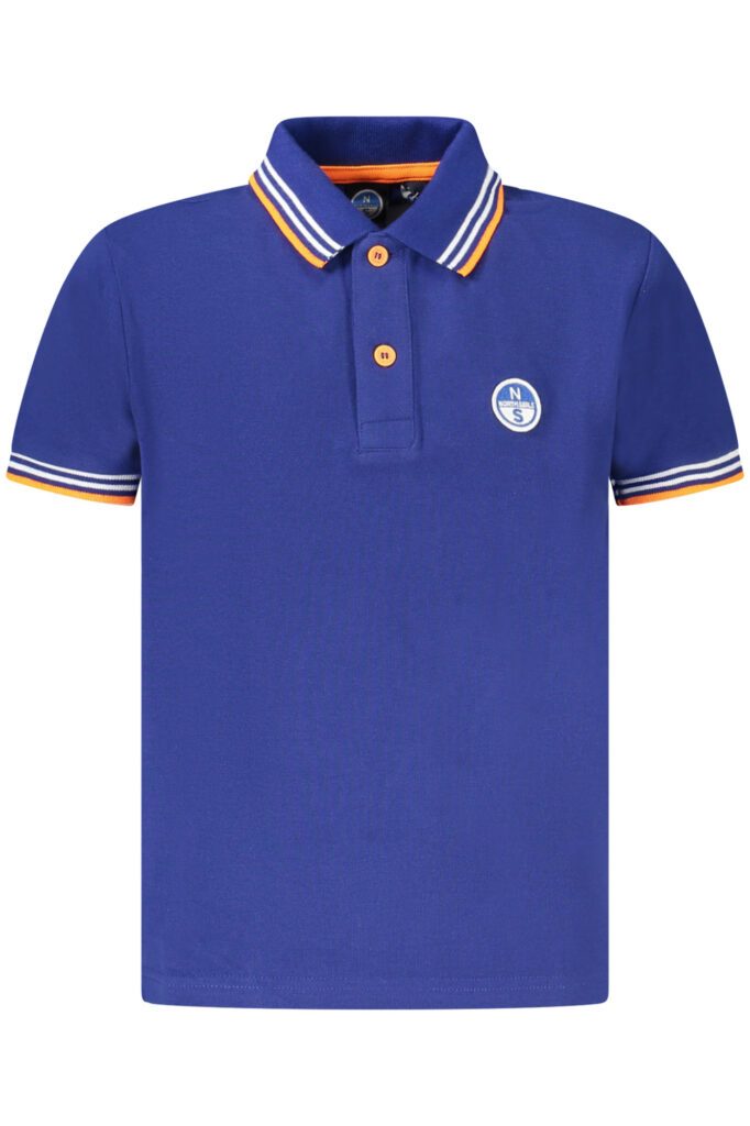 NORTH SAILS Kinder Polo Kurzarm Blau