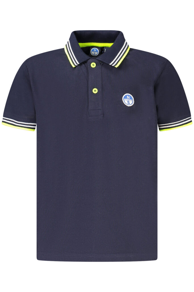 NORTH SAILS Kinder Polo-Shirt blau mit Kurzarm