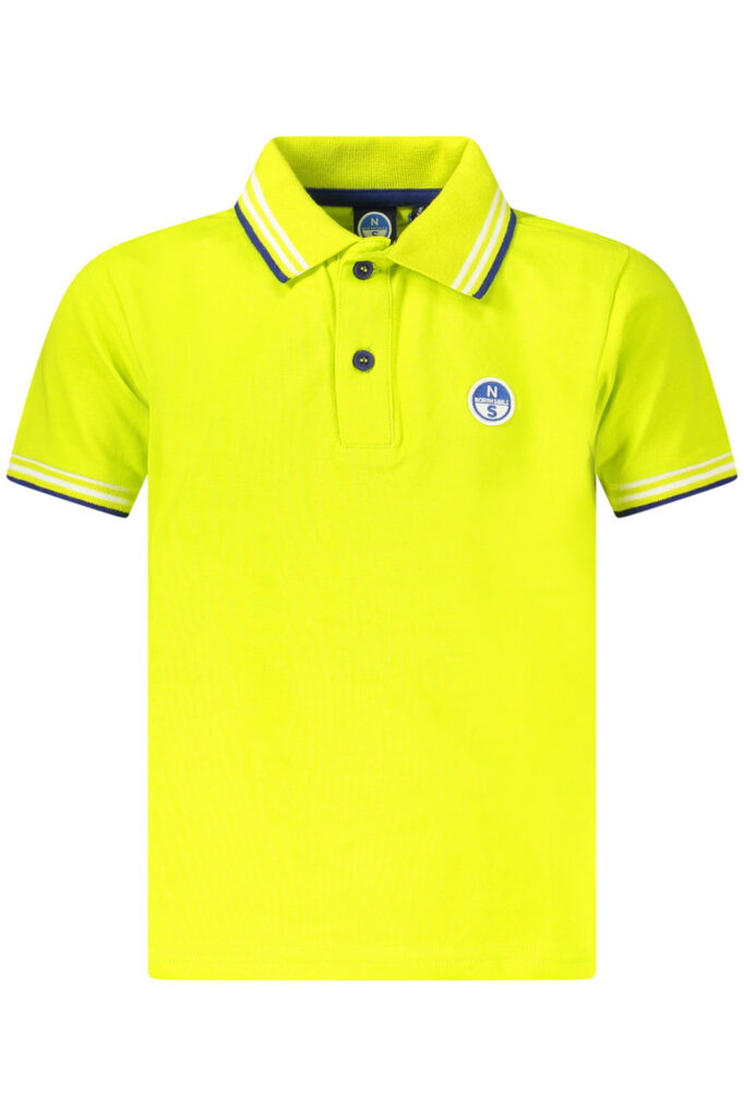 NORTH SAILS Kinder Polo Kurzarm Gelb