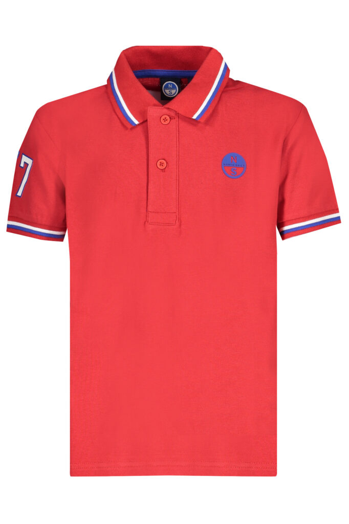 North Sails Kinder Poloshirt Rot