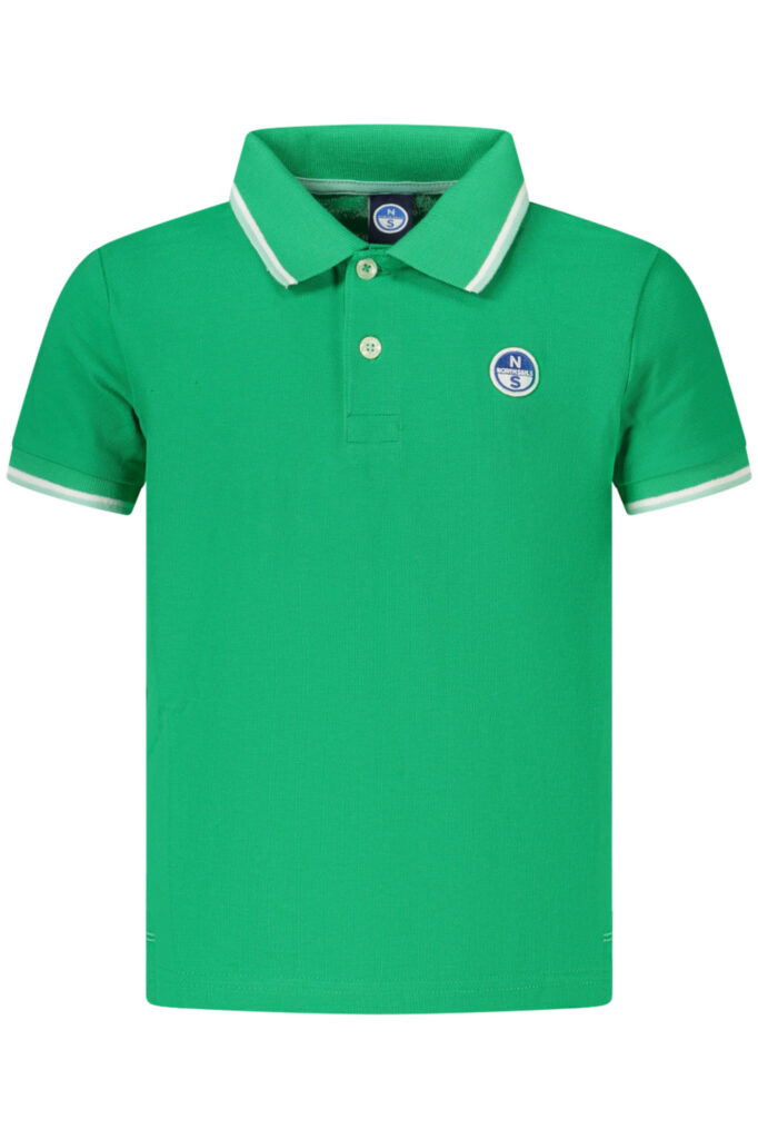 North Sails Kinder Polo-Shirt Kurzarm Grün