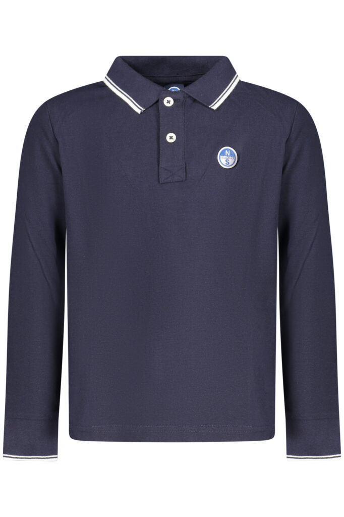 NORTH SAILS Poloshirt Kinder Blau Langarm
