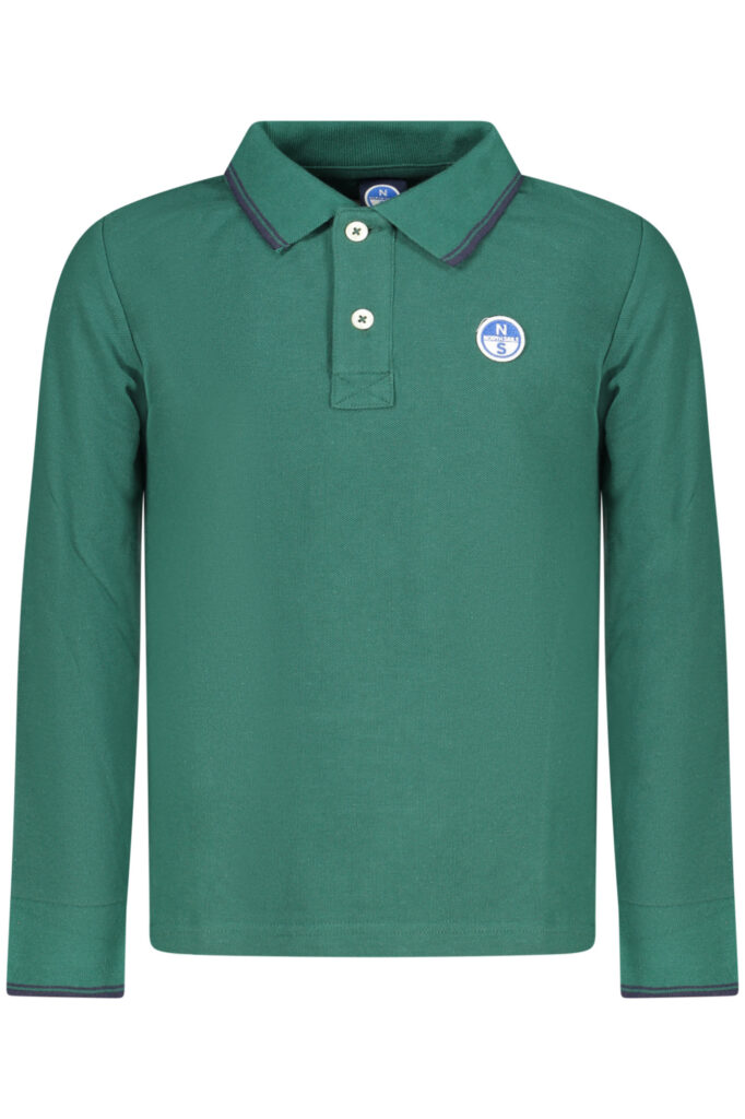 NORTH SAILS Kinder Langarm-Poloshirt Grün