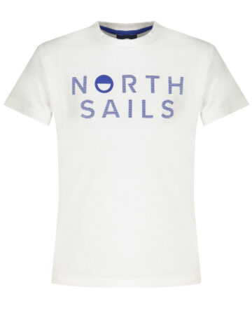 NORTH SAILS Kinder T-Shirt Kurzarm Weiß