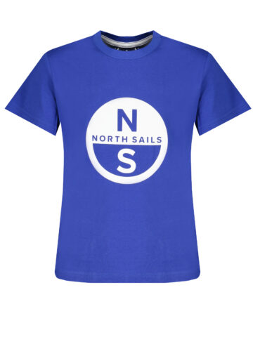NORTH SAILS Kindershirt Blau, Kurzarm