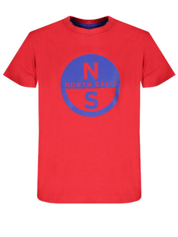 NORTH SAILS Kinder Kurzarm-T-Shirt Rot