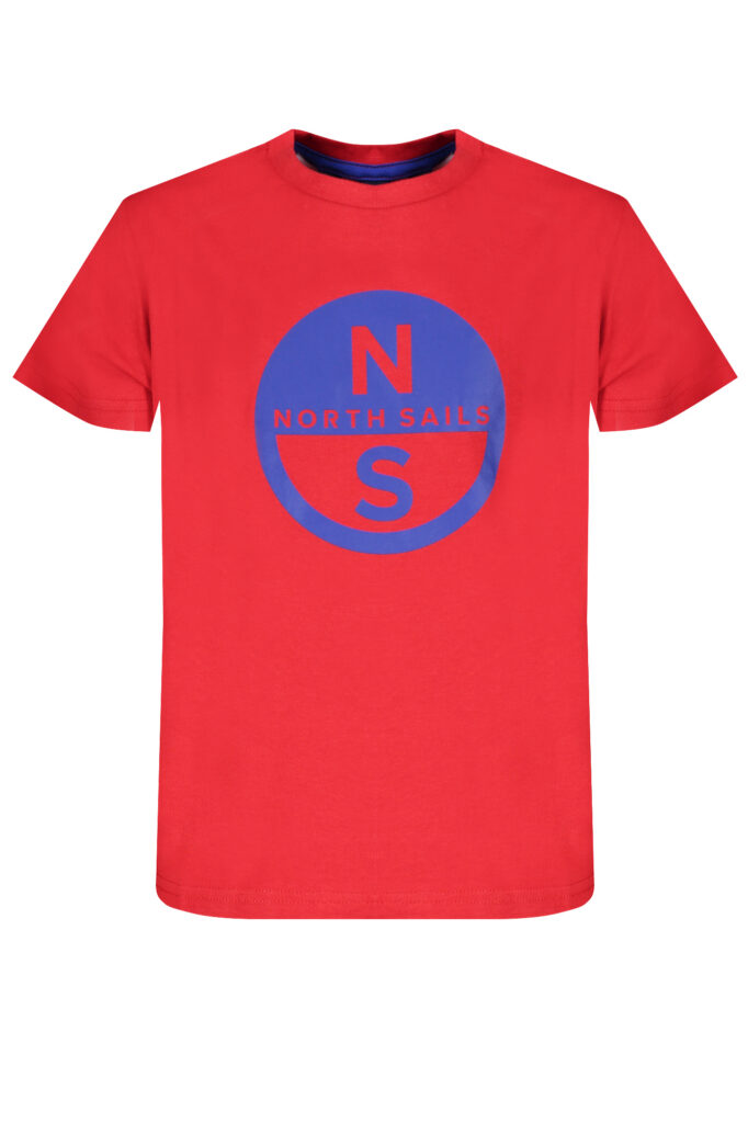 NORTH SAILS Kinder T-Shirt mit kurzem Arm Rot