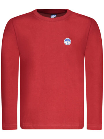 NORTH SAILS Kinder T-Shirt mit langem Arm Rot