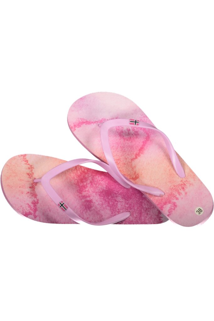 NORWAY 1963 Damen Flip Flops pink
