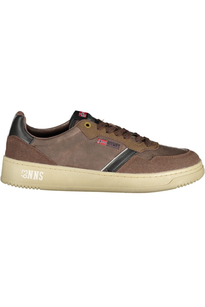 NORWAY 1963 Herren Sportschuhe Braun