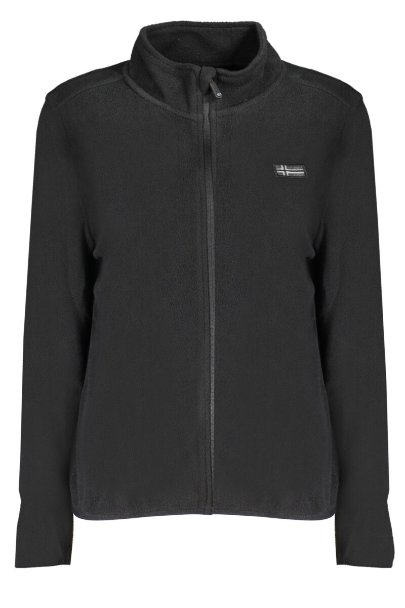 Norway 1963 Damen Sweatshirt mit Reißverschluss Schwarz