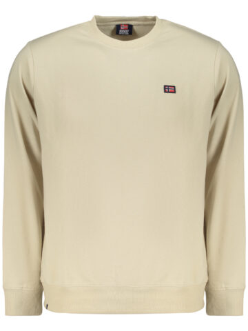 NORWAY 1963 Herren Sweatshirt mit Reißverschluss Beige