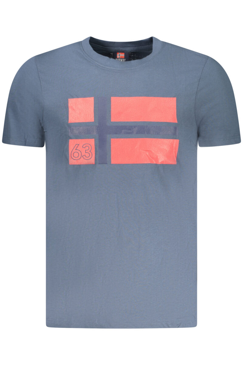 NORWAY 1963 Herren T-Shirt kurzarm blau