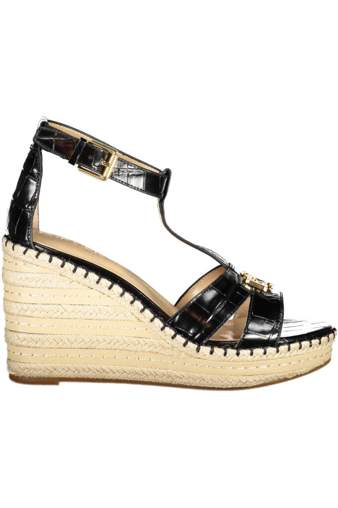 RALPH LAUREN Damen Sandale Schwarz