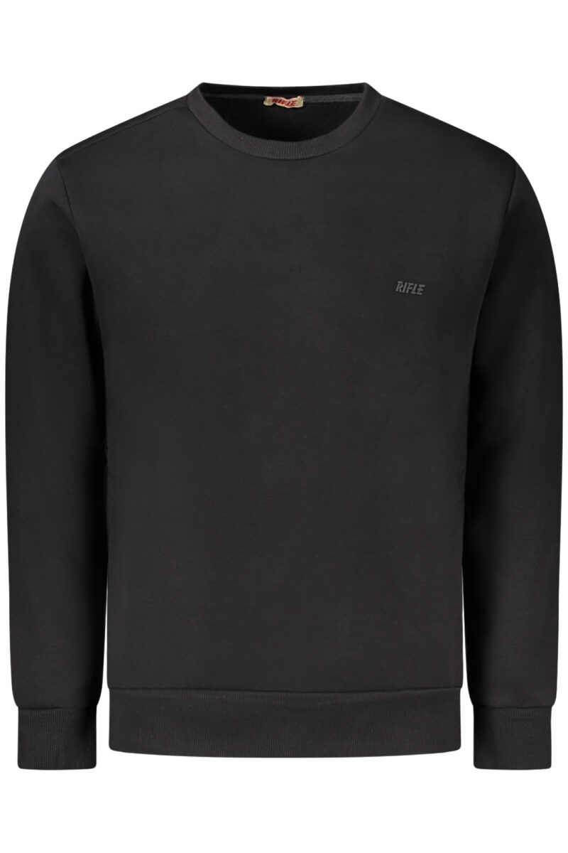 RIFLE Herren Sweatshirt Ohne Reißverschluss Schwarz