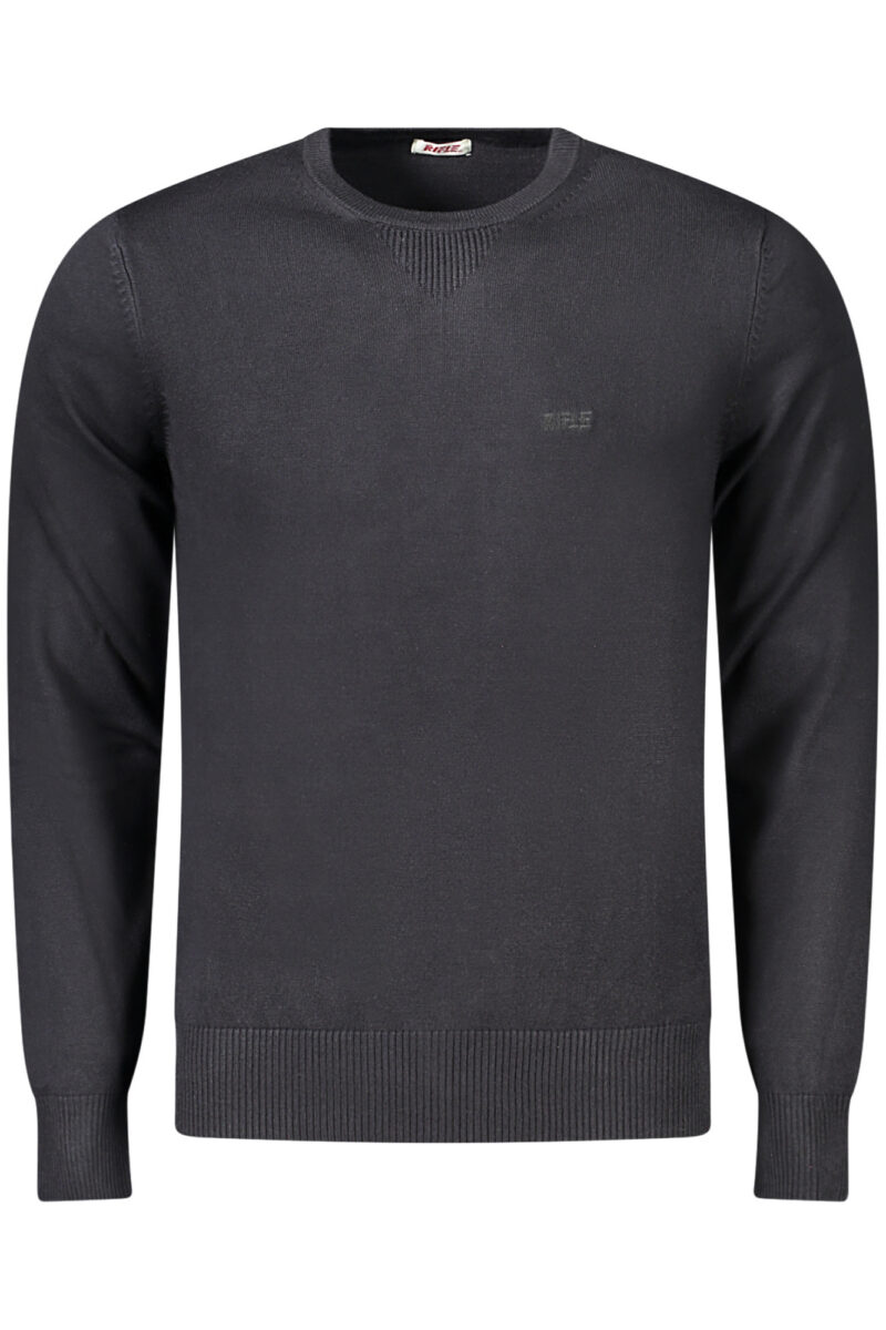 RIFLE Herren Langarmshirt Schwarz