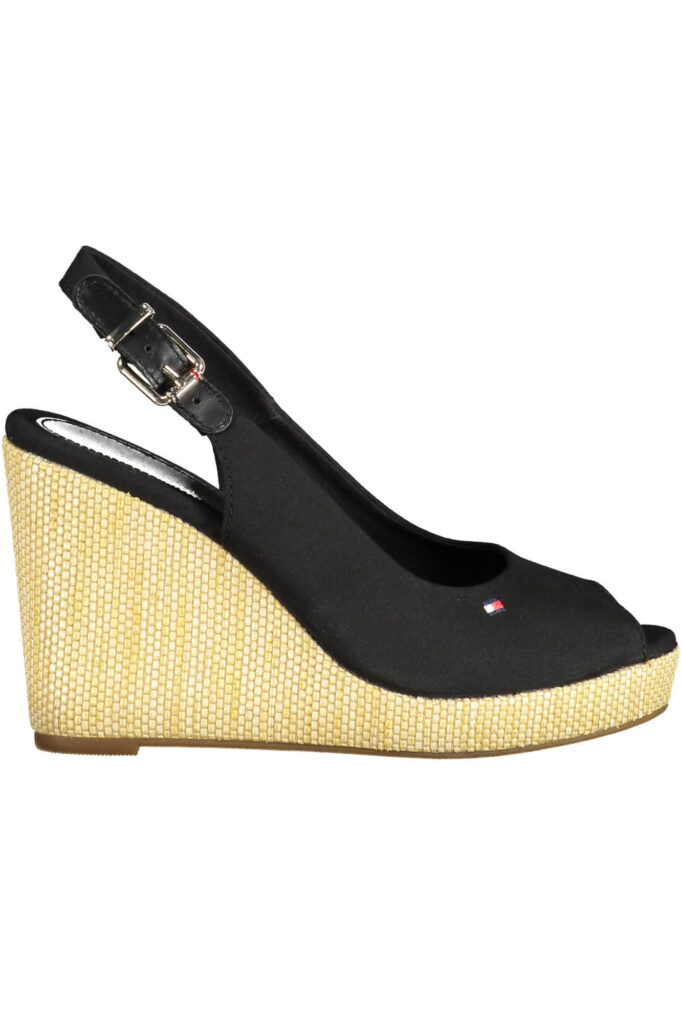 TOMMY HILFIGER Damen Sandale Schwarz